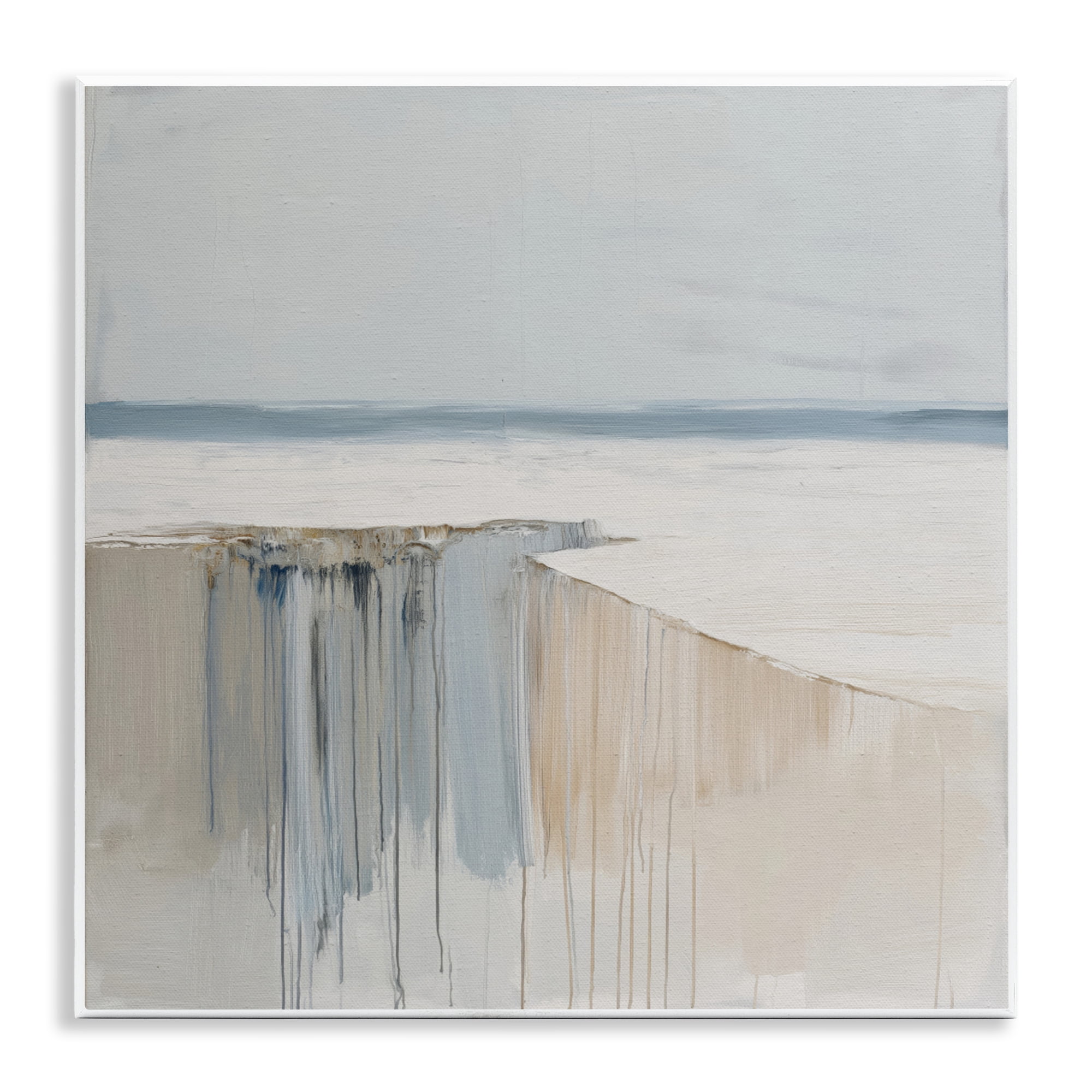 Stupell Industries Precipice Neutral Abstraction Wall Plaque Art, design by Svetlana Aleynikova