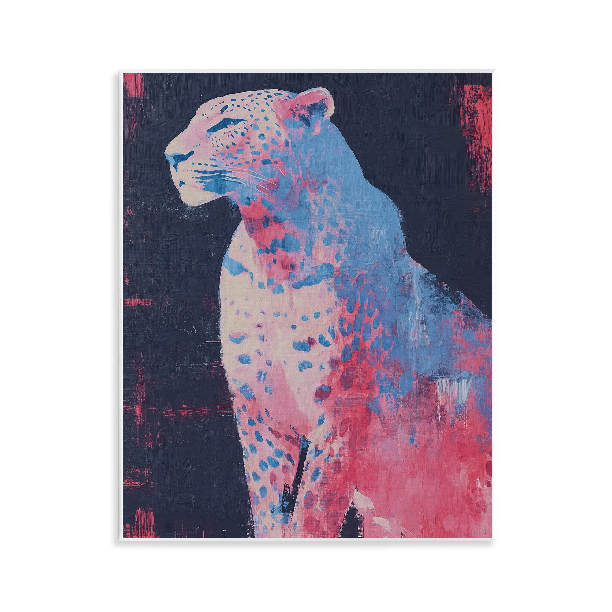 Stupell Industries Predator Pride Leopard Wall Plaque Art, design by Svetlana Aleynikova