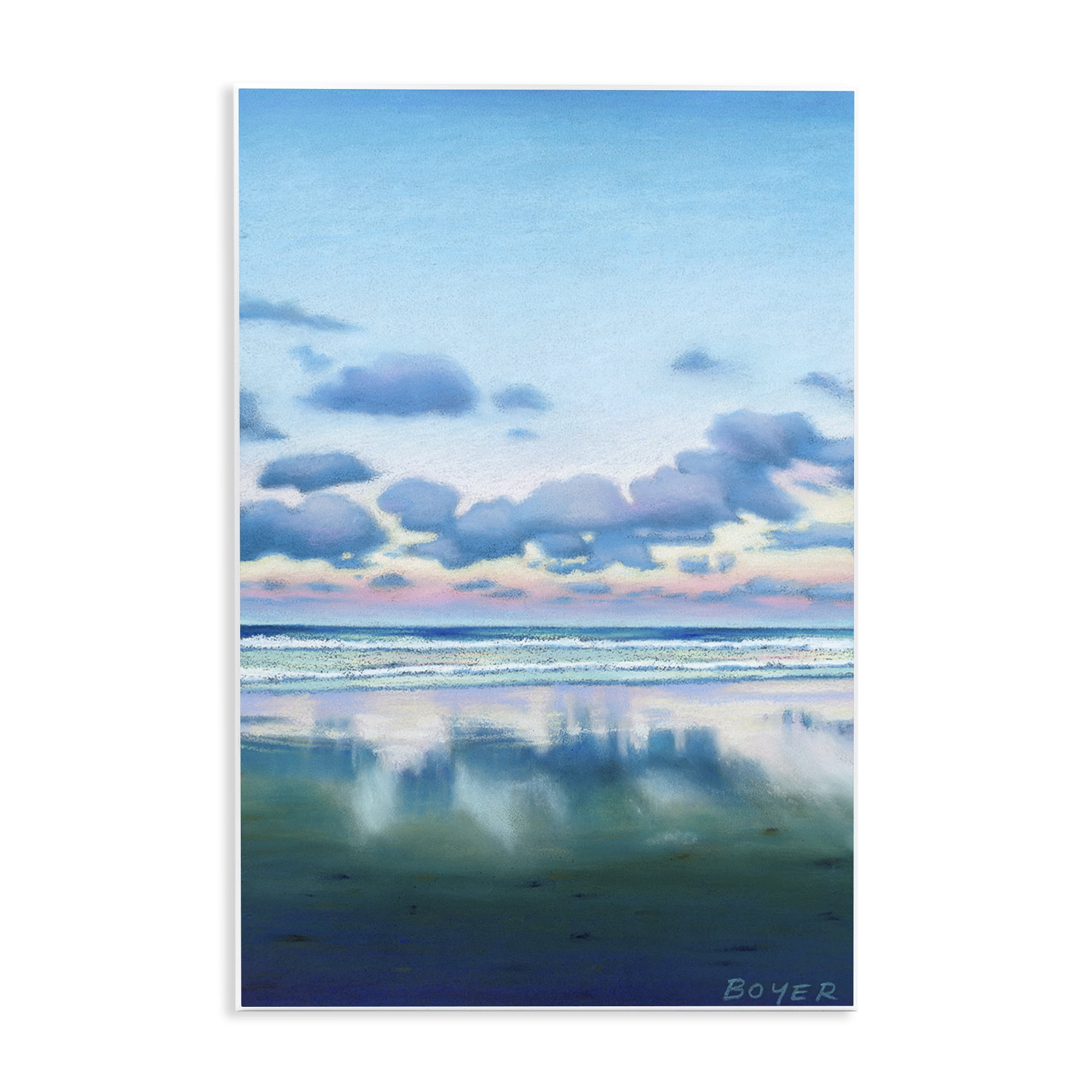 Stupell Industries Pretty Azure Cloud Reflection Wall Plaque Art, design by Susy Boyer