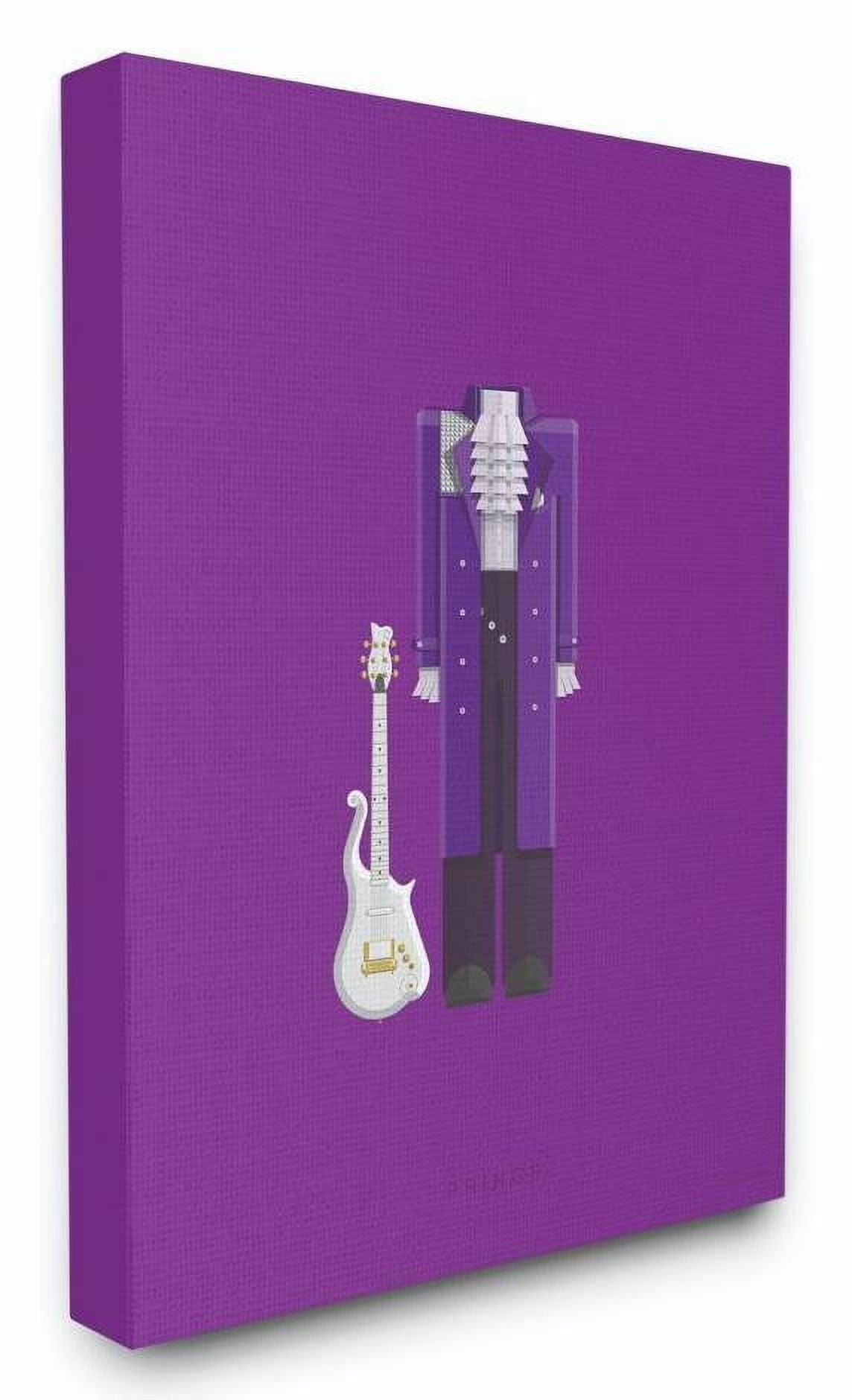 Purple Abstract Celebrity Canvas Wall Art, 24" x 30"