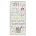 thumbnail image 1 of Stupell Industries Princess Rules Castle Typography, 10 x 24,Design by Jo Moulton, 1 of 5
