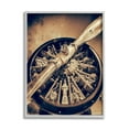 thumbnail image 1 of Stupell Industries Propeller Machinery Detailed Aircraft Sepia Photography Framed Wall Art, 11 x 14, Design by John Slemp, 1 of 5
