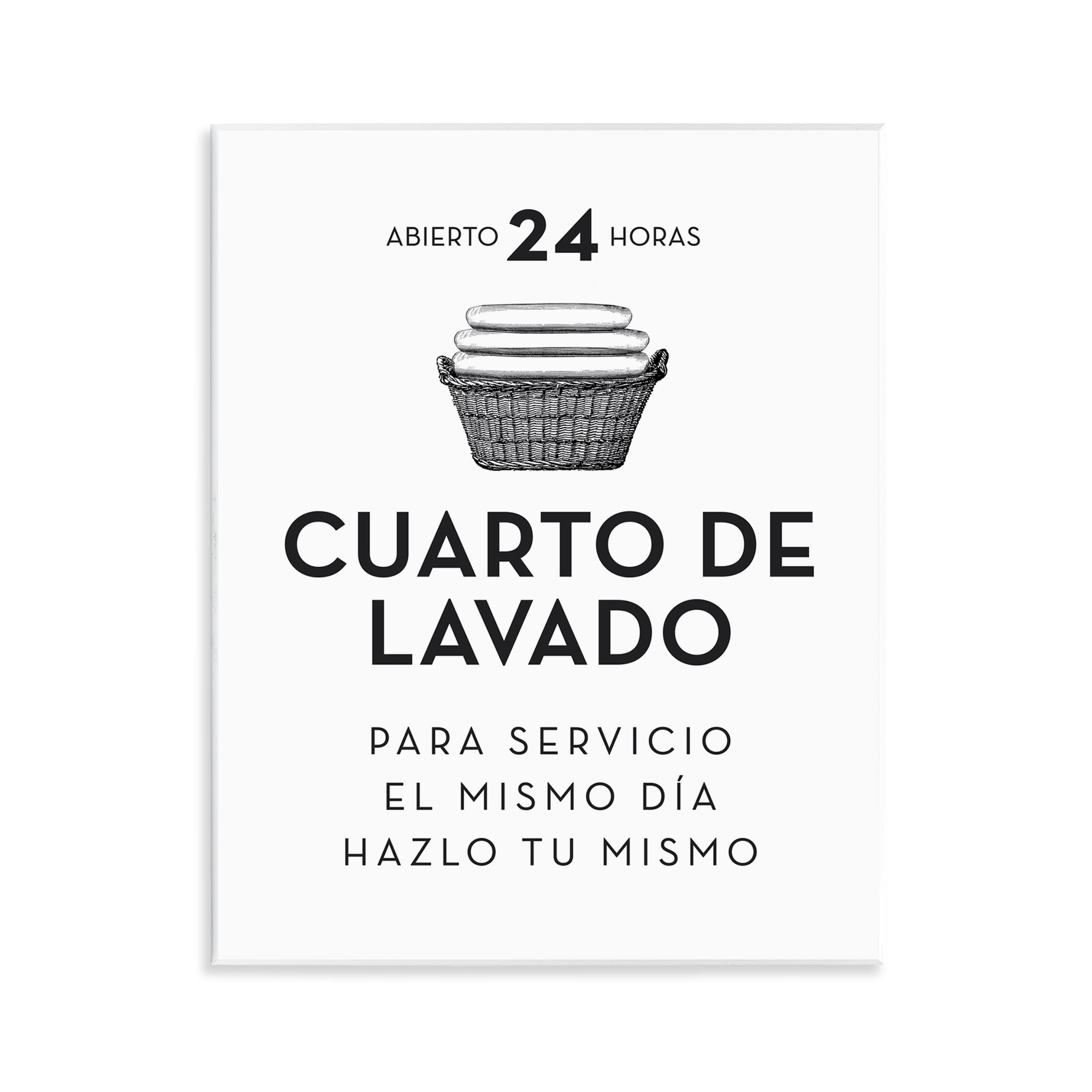 Stupell Industries Publicidad Día de Lavandería Bath & Laundry Painting Unframed Art Print Wall Art, 11 x 14