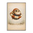 thumbnail image 1 of Stupell Industries Tropical Pufferfish Of Maritime Bathing Society Gray Framed Giclee Art, 20 x 30, by Grotto Studios, 1 of 8