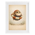 thumbnail image 1 of Stupell Industries Tropical Pufferfish Of Maritime Bathing Society White Framed Print Under Glass, 17 x 23, by Grotto Studios, 1 of 8