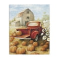 thumbnail image 1 of Stupell Industries Pumpkin Harvest Drop Off Landscape Painting Gallery Wrapped Canvas Art Print Wall Art, 30 x 40, 1 of 8