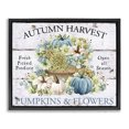 thumbnail image 1 of Stupell Industries French Country Pumpkins & Flowers Harvest Black Floating Frame Canvas Art, 21 x 17, by Creatif Belle, 1 of 8