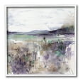 thumbnail image 1 of Stupell Industries Purple Mountain Distortion Landscape Painting White Framed Art Print Wall Art, 17 x 17, 1 of 9