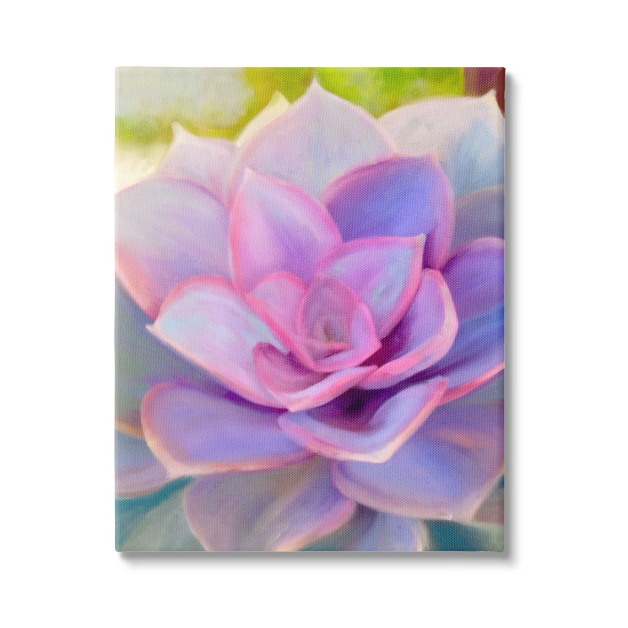 Stupell Industries Purple Plant Leaves Botanical & Floral Painting Gallery Wrapped Canvas Print Wall Art, 16 x 20