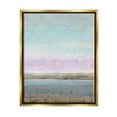 thumbnail image 1 of Stupell Industries Purple Sky Pond Nature Landscape Coastal Painting Gold Floater Framed Art Print Wall Art, 1 of 6