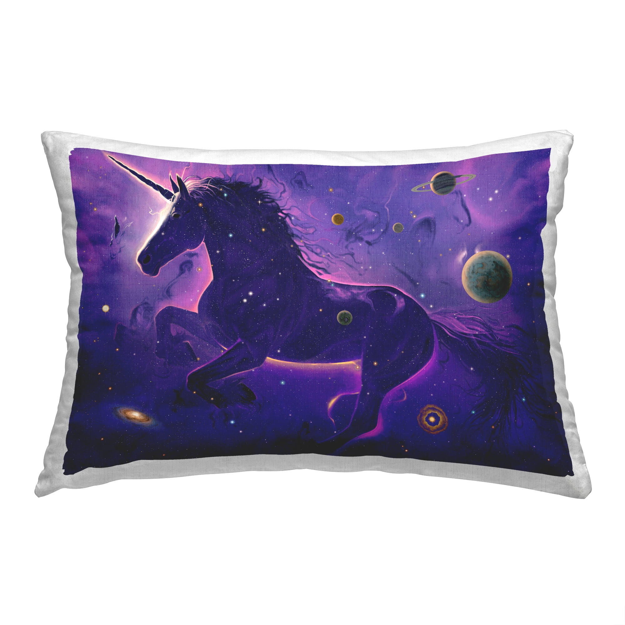 Magical unicorn color me pillow hot sale