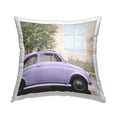 thumbnail image 1 of Stupell Industries Purple Vintage Car Square Decorative Printed Throw Pillow, 18 x 18, 1 of 4