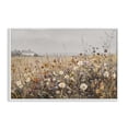 thumbnail image 1 of Stupell Industries Traditional Quaint Cottage Meadow White Framed Giclee Art, 18 x 12, by Jacky Ngan, 1 of 8