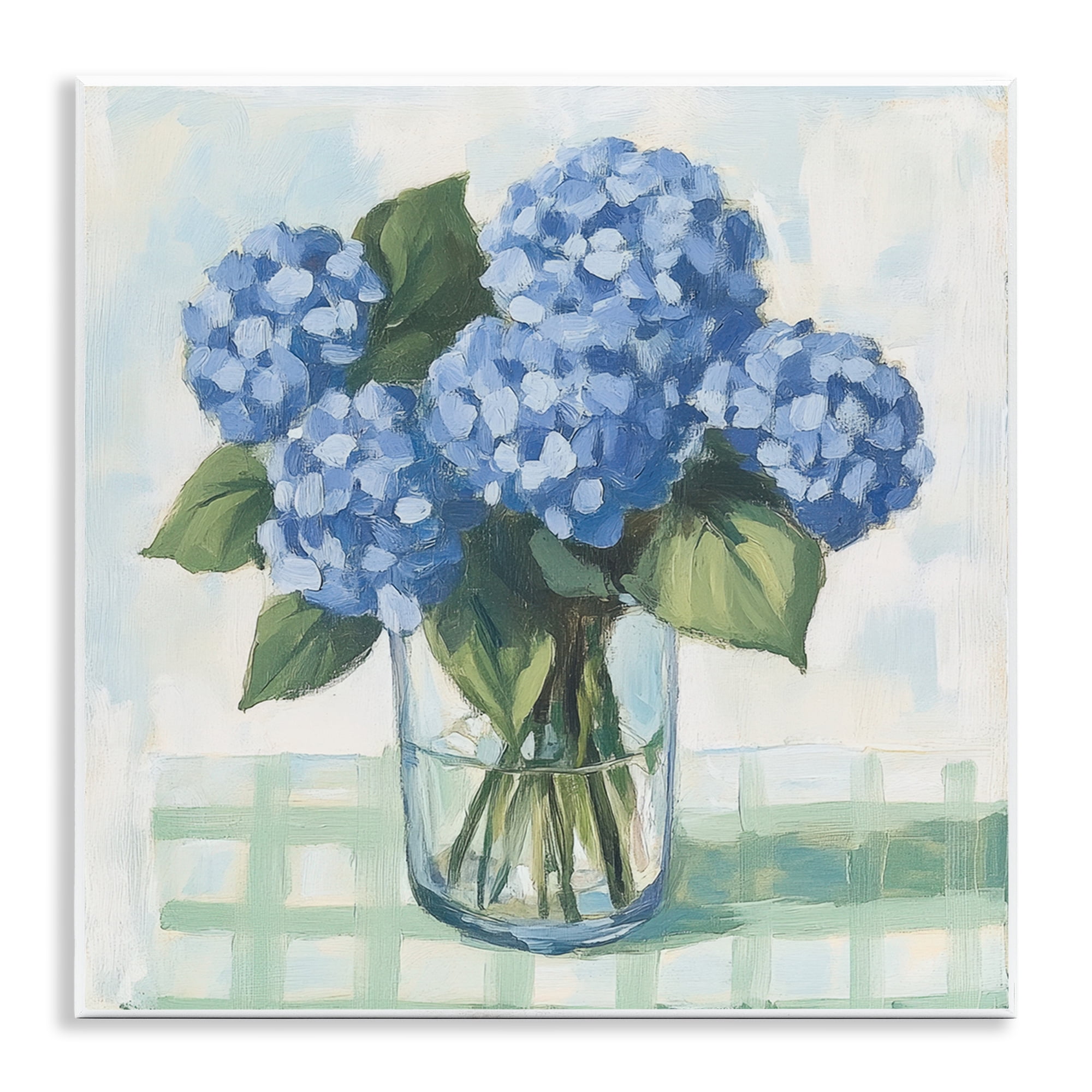 Stupell Industries Quaint Picnic Hydrangeas Wall Plaque Art, design by Petal Prints Design