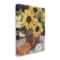 thumbnail image 1 of Stupell Industries Quaint Rustic Sunflower Vase Autumn Pumpkin Still-Life, 24 x 30, Designed by Annie Warren, 1 of 5