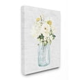 thumbnail image 1 of Stupell Industries Quaint Spring Floral Bouquet in Simple Blue Jar Canvas Wall Art Design by Lettered and Lined, 36" x 48", 1 of 6