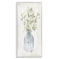 thumbnail image 1 of Stupell Industries Quaint White Daisies in Jar Botanical & Floral Painting White Framed Art Print Wall Art, 10 x 24, 1 of 9