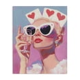 thumbnail image 1 of Stupell Industries Contemporary Queen of Hearts Retro Glam Canvas Art, 36 x 48, by The Prints Vibe, 1 of 8