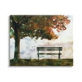 thumbnail image 1 of Stupell Industries Quiet Autumn Park Bench and Tree Surrealist Illustration,20 x 16, Design by Ziwei Li, 1 of 5