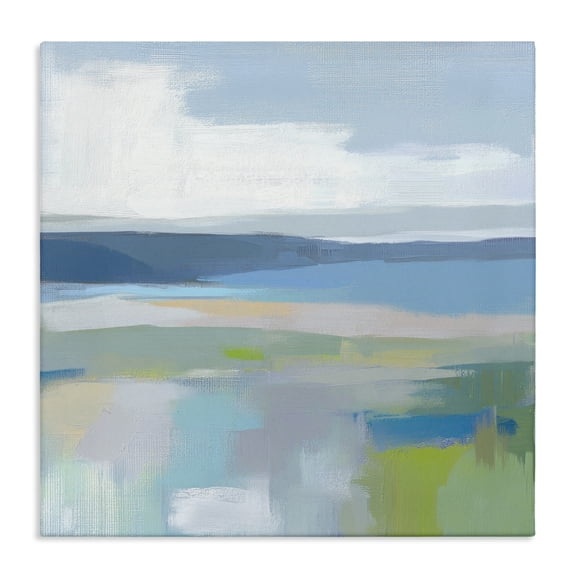 Stupell Industries Quiet Cove Impression Canvas Wall Art design by Mona Grace, 17 x 17