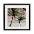 thumbnail image 1 of Stupell Industries Quiet Escape Pink Palms Black Framed Print Under Glass design by Natalie Carpentieri, 13 x 13, 1 of 10