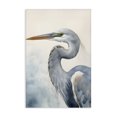 thumbnail image 1 of Stupell Industries Traditional Quiet Heron Looking Left Canvas Art, 24 x 36, by Petals Prints Design, 1 of 8