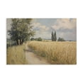 thumbnail image 1 of Stupell Industries Traditional Quiet Path Through Wheat Canvas Art, 45 x 30, by Petals Prints Design, 1 of 8