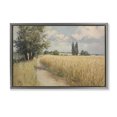 thumbnail image 1 of Stupell Industries Traditional Quiet Path Through Wheat Gray Floating Frame Canvas Art, 25 x 17, by Petals Prints Design, 1 of 8