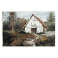thumbnail image 1 of Stupell Industries Quiet Woodland Cabin Landscape Landscape Painting Unframed Art Print Wall Art, 1 of 6