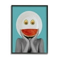 thumbnail image 1 of Stupell Industries Quirky Abstract Fruit Plate Head Watermelon Avocado , 11 x 14, Design by Atelier Posters, 1 of 5