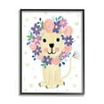 thumbnail image 1 of Stupell Industries Quirky Pink Purple Floral Lion Mane Heart Pattern , 11 x 14, Design by Heather Strianese, 1 of 5