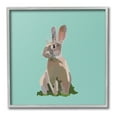 thumbnail image 1 of Stupell Industries Rabbit with Royal Crown Animals & Insects Painting Gray Framed Art Print Wall Art, 24 x 24, 1 of 9