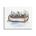 thumbnail image 1 of Stupell Industries Raccoons on Rowboat Animals & Insects Painting Gallery Wrapped Canvas Art Print Wall Art, 20 x 16, 1 of 8