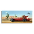 thumbnail image 1 of Stupell Industries Race Car Bunny Driving Desert Canyon Painting Gallery Wrapped Canvas Print Wall Art, Design by Lucia Heffernan, 1 of 7