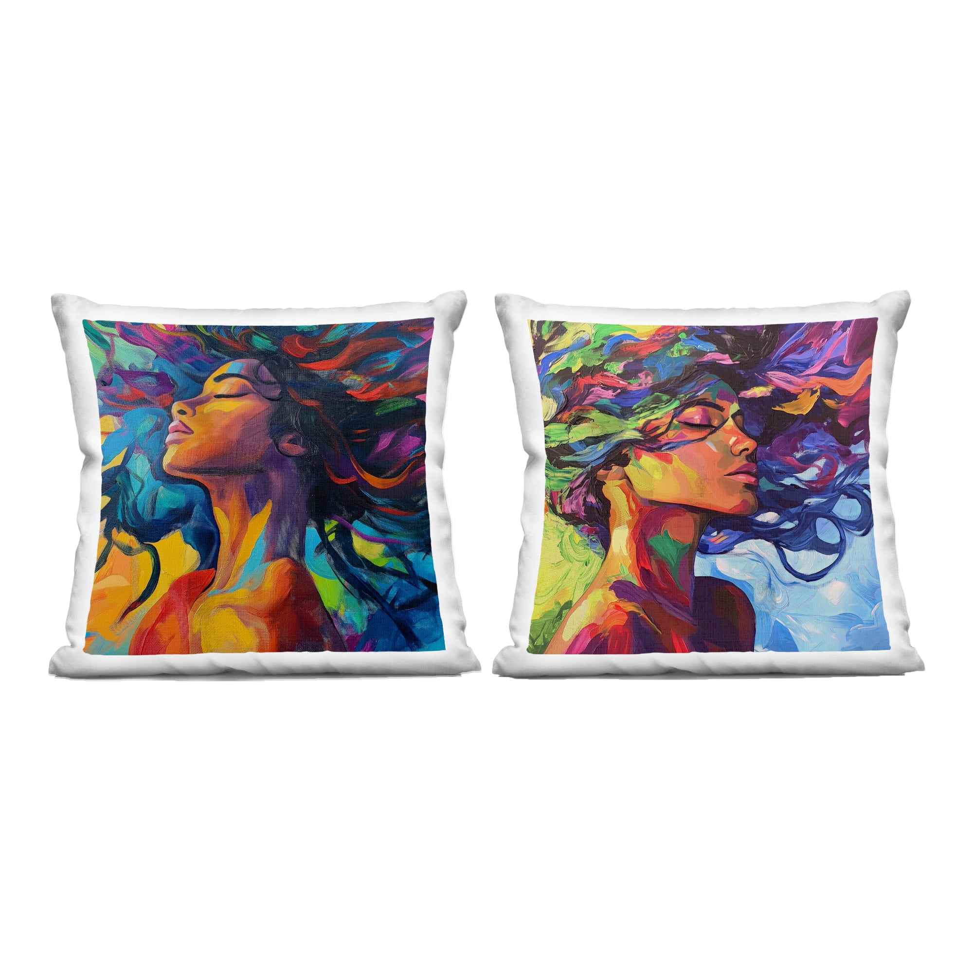 Stupell Industries Radiant Flow Of Colors 2 Piece Decorative Printed Throw Pillow Set, design by Svetlana Aleynikova