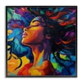 thumbnail image 1 of Stupell Industries Modern Radiant Flow Woman Black Framed Giclee Art, 12 x 12, by Svetlana Aleynikova, 1 of 8