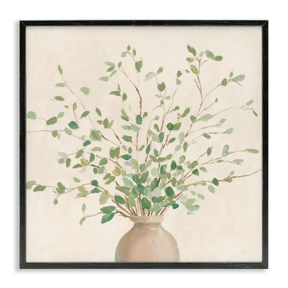 Stupell Industries Radiant Joyful Garden Black Framed Giclee Art design by Aria K., 12 x 12