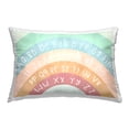 thumbnail image 1 of Stupell Industries Rainbow Alphabet Letters Decorative Printed Throw Pillow, 14 x 20, 1 of 8