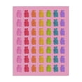 thumbnail image 1 of Stupell Industries Contemporary Rainbow Bears in Stripes Canvas Art, 30 x 40, by LISH Creative, 1 of 8