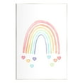 thumbnail image 1 of Stupell Industries Rainbow with Falling Hearts Landscape Painting Unframed Art Print Wall Art, 13 x 19, 1 of 7