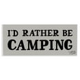 thumbnail image 1 of Stupell Industries Rather Be Camping Text & Numbers Painting Unframed Art Print Wall Art, 17 x 7, 1 of 8