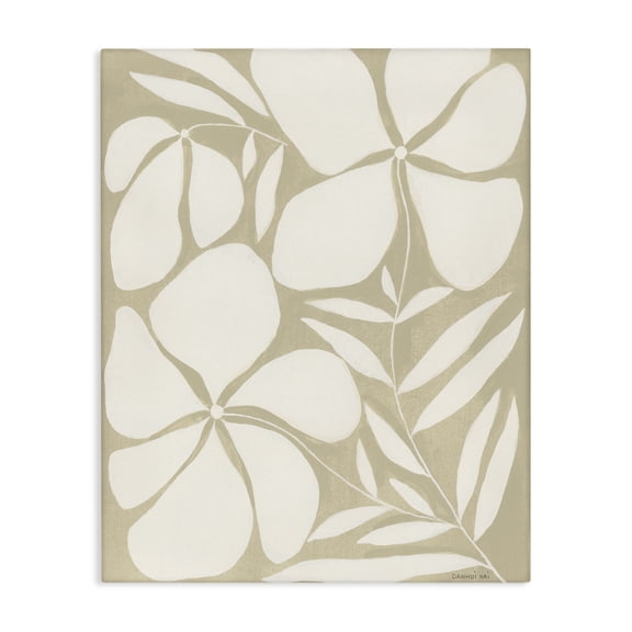 Stupell Industries Real Simple Flowers Canvas Wall Art design by Danhui Nai, 20 x 16