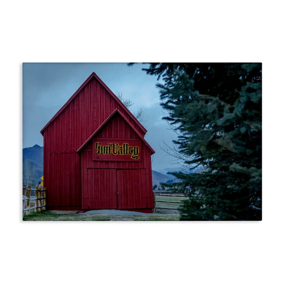 Stupell Industries Red Farm Architecture Canvas Wall Art, design by Jeff Poe Photography