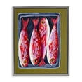 thumbnail image 1 of Stupell Industries Contemporary Red Fish on a Platter Gray Floating Frame Canvas Art, 25 x 31, by Rachel Nerney, 1 of 8