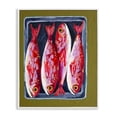 thumbnail image 1 of Stupell Industries Contemporary Red Fish on a Platter White Framed Giclee Art, 11 x 14, by Rachel Nerney, 1 of 8