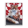 thumbnail image 1 of Stupell Industries Red Fox Black Frame Glasses Abstract Pattern Room, 16 x 20, Design by Kamdon Kreations, 1 of 8