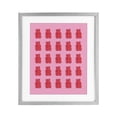thumbnail image 1 of Stupell Industries Contemporary Red Gummy Bears on Pink Gray Framed Print Under Glass, 17 x 21, by LISH Creative, 1 of 8