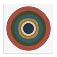 thumbnail image 1 of Stupell Industries Modern Red Modern Circles Canvas Art, 17 x 17, by Jim Schlotzhauer, 1 of 8