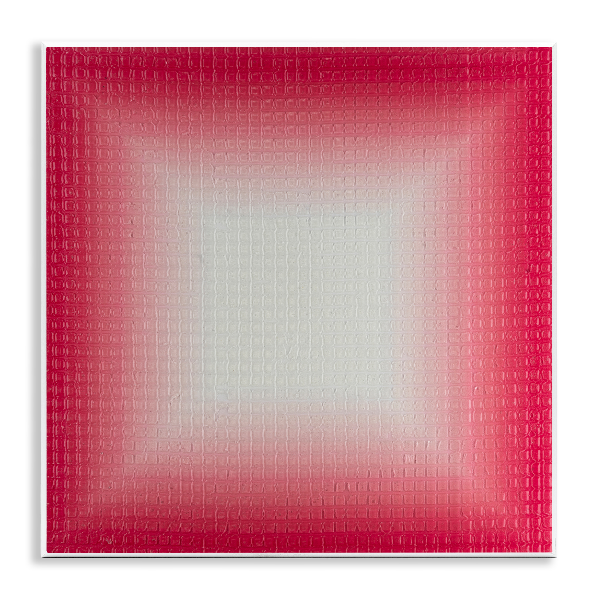 Stupell Industries Red Ombre Fade Abstract Painting Unframed Art Print Wall Art, 12 x 12
