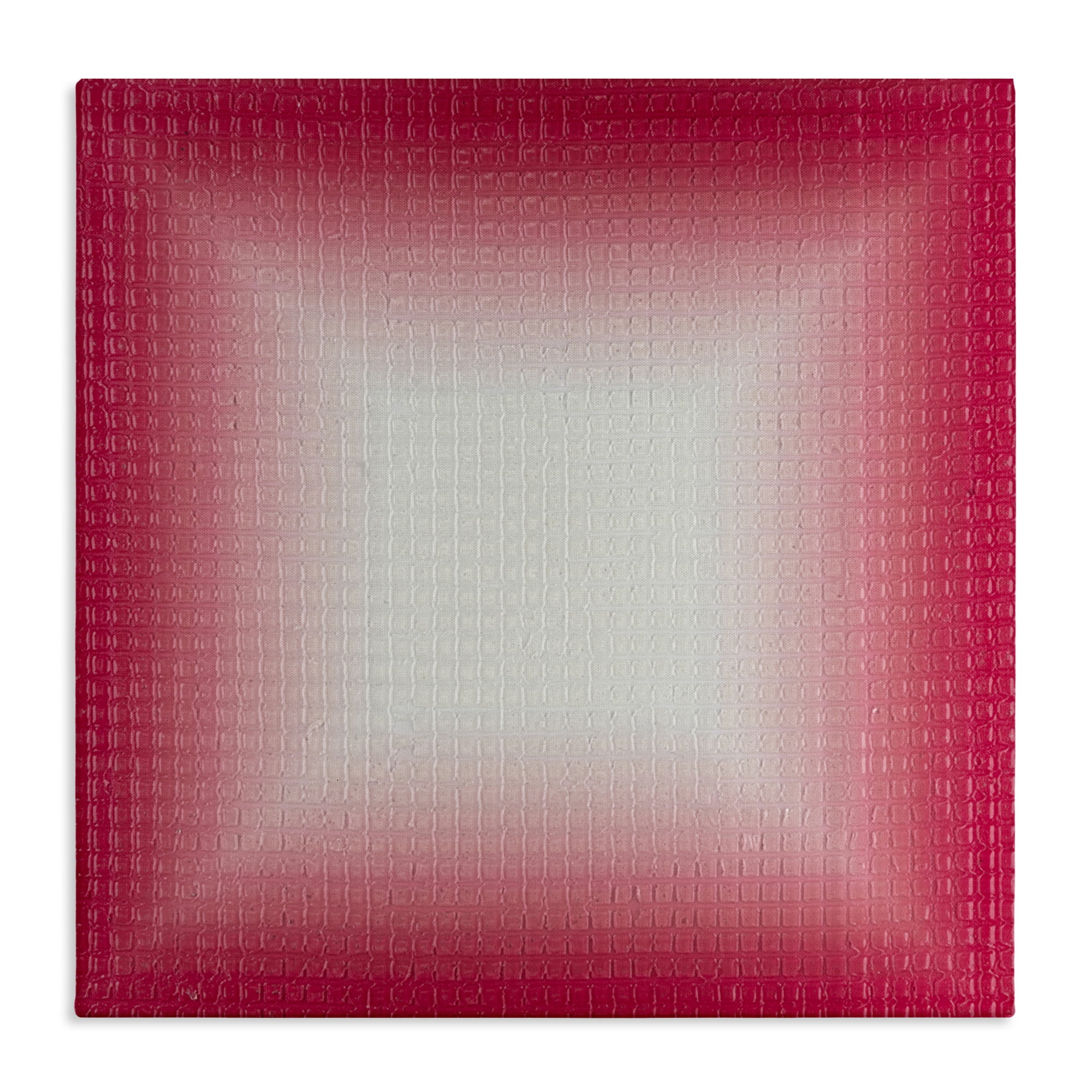 Stupell Industries Red Ombre Fade Abstract Painting Wrapped Canvas Art Print Wall Art, 36 x 36